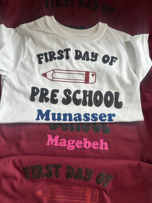 back to school shirts