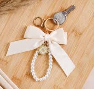 Custom Bow Keychain buy one get a free bracelet